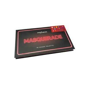 Profusion Cosmetics Masquerade 18 Shade Eyeshadow Palette Bold Colors & Shimmers